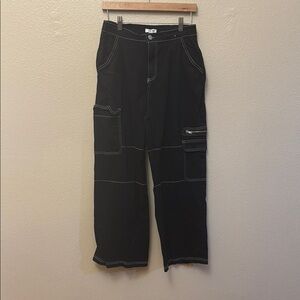 Black Faded Glory Cargo Pants